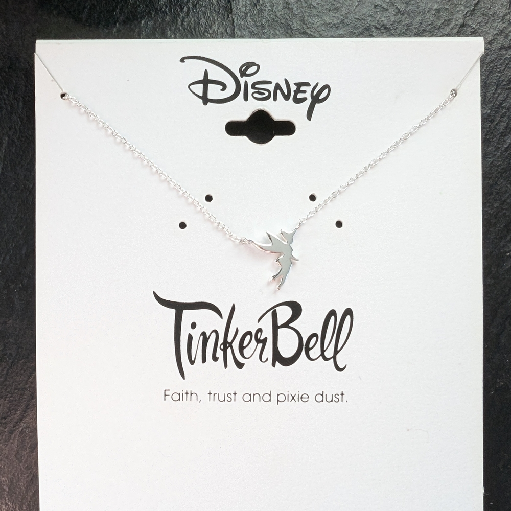 Disney TinkerBell Silver Necklace